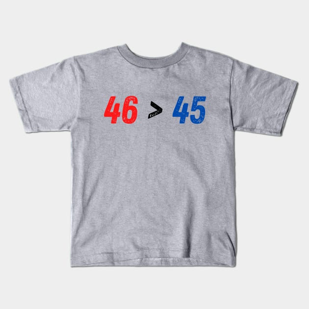 Trump Lost Haha 45 46 Biden Won Election 2020 Kids T-Shirt by SPOKN